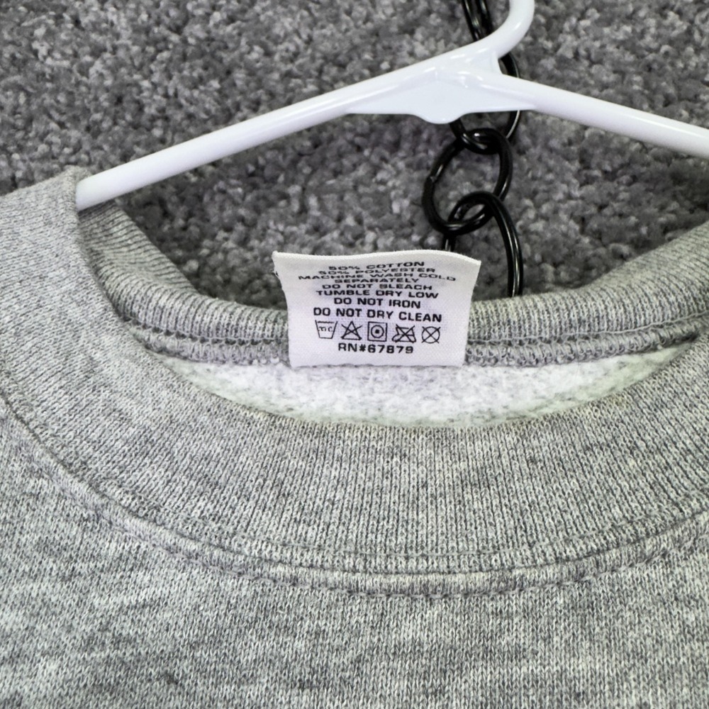 Vintage Minnesota Vikings Sweatshirt Boys XL Gray NFL Football Starter Logo 90s - Picture 4 of 10